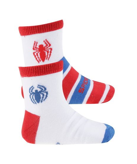 Kit-de-2-Pares-de-Meias-Homem-Aranha-Multicor-8038965-Multicor_1