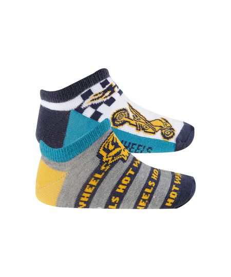 Kit-de-2-Pares-de-Meias-Hot-Wheels-Multicor-8039078-Multicor_1 Kit-de-2-Pares-de-Meias-Hot-Wheels-Multicor-8039078-Multicor_1
