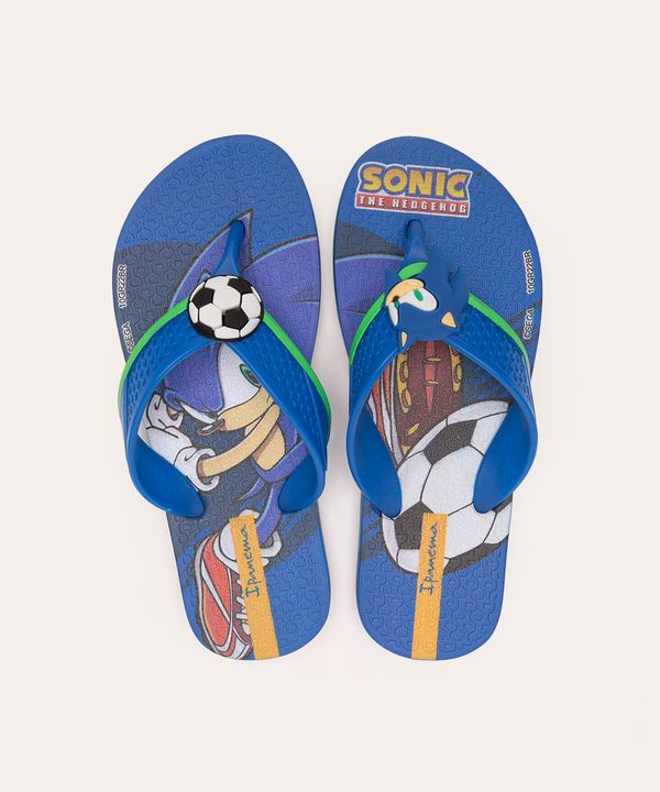 chinelo infantil sonic ipanema azul 29-30