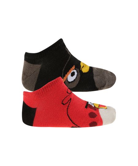 Kit-de-2-Pares-de-Meias-Angry-Birds-Multicor-8039144-Multicor_1 Kit-de-2-Pares-de-Meias-Angry-Birds-Multicor-8039144-Multicor_1