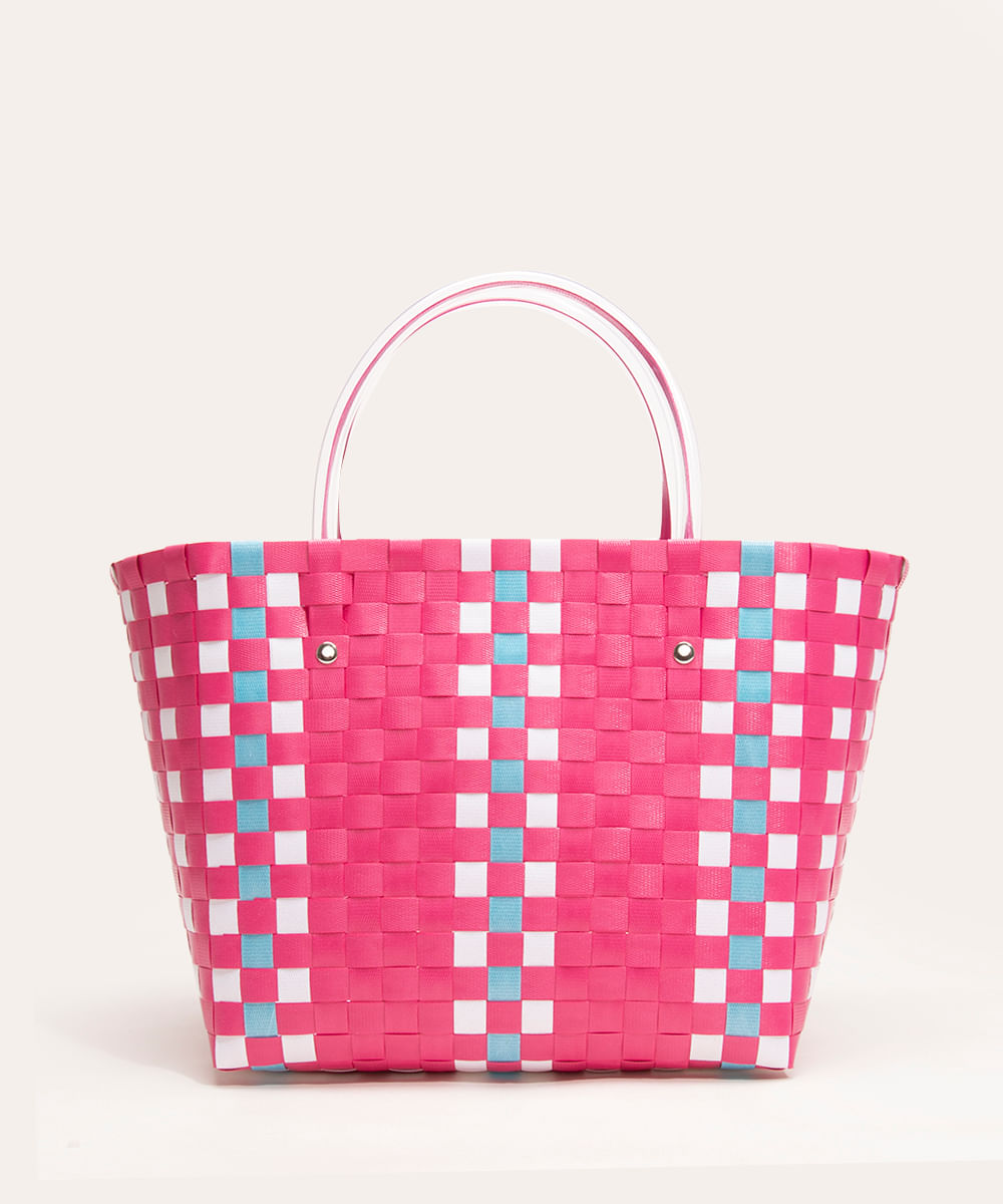 bolsa shopper tressê rosa