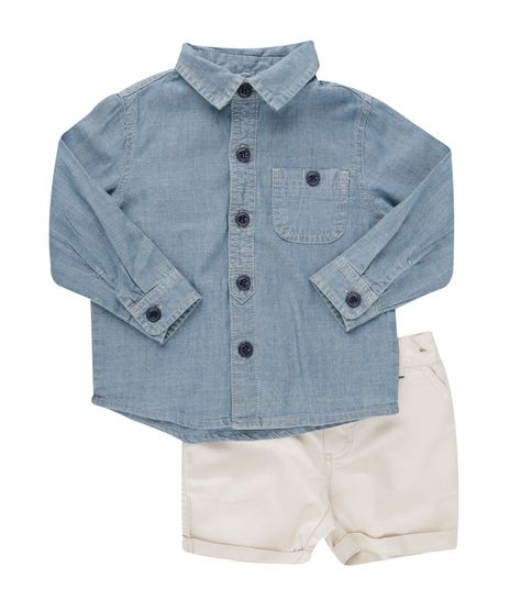 Conjunto-de-Camisa-Jeans---Bermuda-Bege-Claro-8015959-Bege_Claro_1