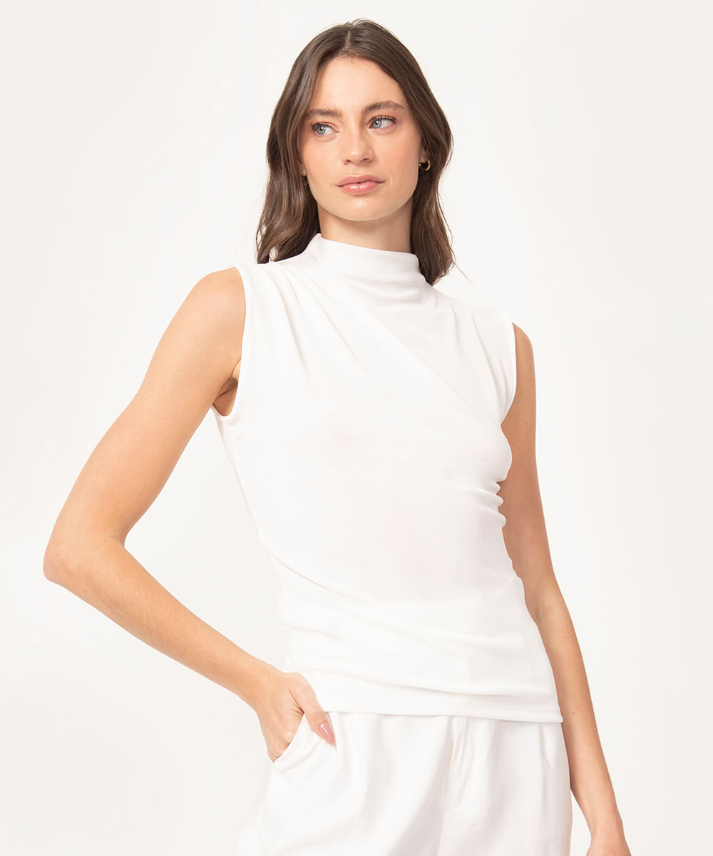 regata gola alta degagê off white