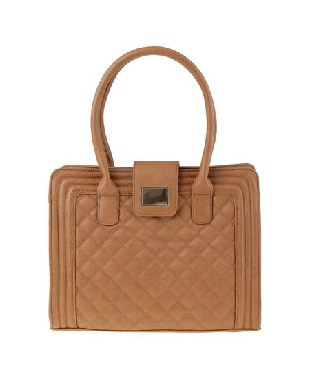 Bolsa-com-Matelasse-Marrom-Claro-8036861-Marrom_Claro_1 Bolsa-com-Matelasse-Marrom-Claro-8036861-Marrom_Claro_1