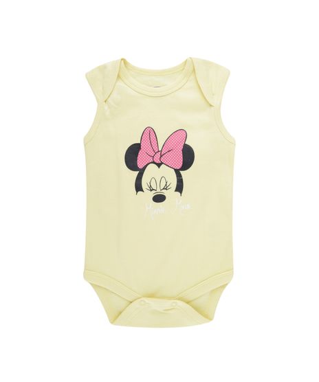 Body-Minnie-em-Algodao---Sustentavel-Amarelo-Claro-7973328-Amarelo_Claro_1