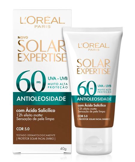 Protetor-Solar-Facial-L-Oreal-Paris-Solar-Expertise-Antioleosidade-FPS-60-Cor-Negra-40g-Unico-1037993-Unico_1