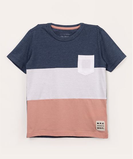 camiseta-infantil-manga-curta-recortes-com-bolso-azul-mesclado-1039847-Azul_Mesclado_1