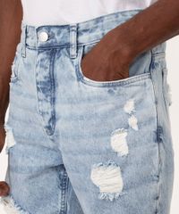 bermuda-jeans-slim-destroyed-azul-claro-1039904-Azul_Claro_4 bermuda-jeans-slim-destroyed-azul-claro-1039904-Azul_Claro_4