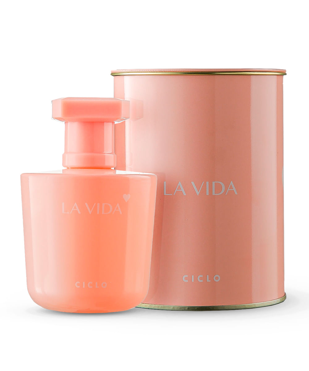 Perfume Deo Colônia Lata La Vida Ciclo Feminino 100ml ÚNICO Único