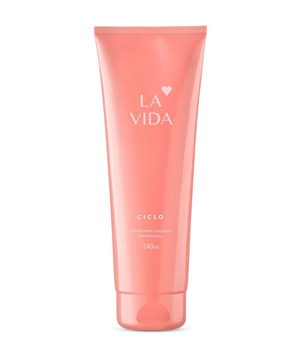 Loção Hidratante Perfumada La Vida Ciclo Feminino 240ml Único