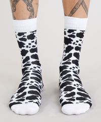 Meia-Masculina-Cano-Alto-Divertida-Estampada-de-Vaca-Malhada-Branca-9309985-Branco_4