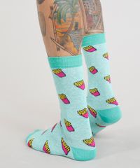 Meia-Masculina-Cano-Alto-Divertida-Estampada-de-Batata-Frita-Verde-Claro-8754688-Verde_Claro_3 Meia-Masculina-Cano-Alto-Divertida-Estampada-de-Batata-Frita-Verde-Claro-8754688-Verde_Claro_3