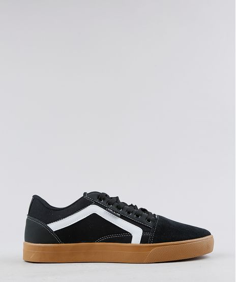 Tenis-Masculino-Ollie-com-Listra-Lateral-em-Lona-Preto-9350427-Preto_1