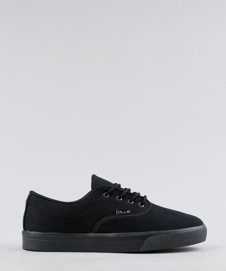 Tenis-Masculino-Ollie-em-Lona-Preto-9348160-Preto_1
