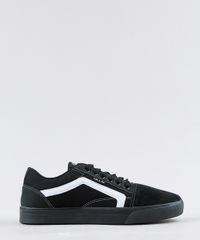 Tenis-Masculino-Ollie-com-Listra-Lateral-em-Lona-Preto-9350428-Preto_1