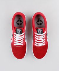 Tenis-Masculino-Ollie-com-Listra-Lateral-em-Lona-Vermelho-9350425-Vermelho_4