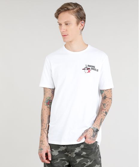 Camiseta-Masculina--Racing-Angels--Manga-Curta-Gola-Careca-Off-White-9276253-Off_White_1