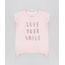 Blusa-Infantil--Love-Your-Smile--com-Paete-Manga-Curta-Decote-Redondo-Rose-9333400-Rose_1