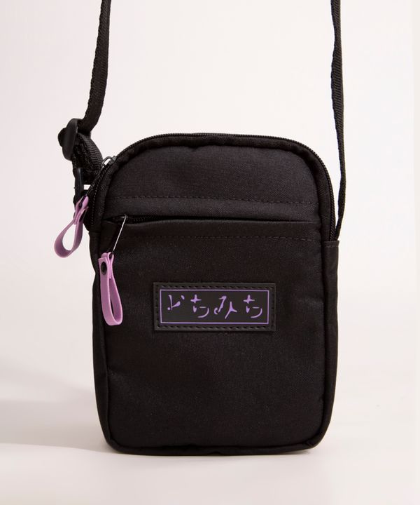 shoulder bag com bolso preta Único