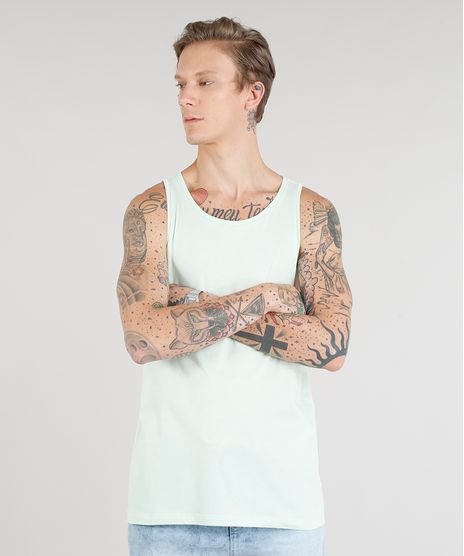 Regata-Masculina-Basica-Gola-Careca-Verde-Claro-9278953-Verde_Claro_1