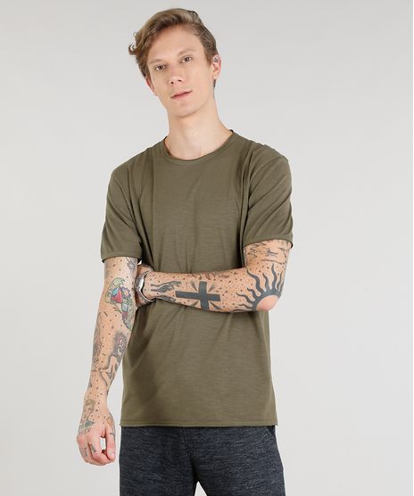 Camiseta-Masculina-Manga-Curta-Gola-Careca-Verde-Militar-9325859-Verde_Militar_1