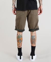 Bermuda-Masculina-Texturizada-com-Barra-Camuflada-Verde-Militar-9304487-Verde_Militar_2
