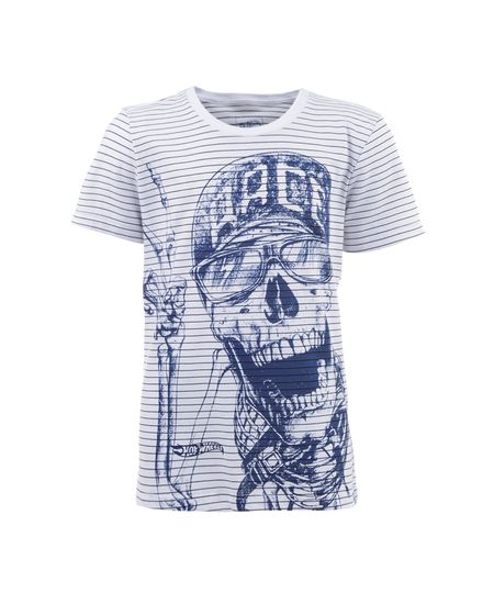Camiseta-Listrada-Hot-Wheels-Branca-8203016-Branco_1 Camiseta-Listrada-Hot-Wheels-Branca-8203016-Branco_1
