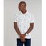 Polo-Masculina-Estampada-Floral-em-Piquet-Manga-Curta-Cinza-Mescla-Claro-9187321-Cinza_Mescla_Claro_1