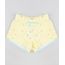 Short-Infantil-Estampado-de-Poas-com-Laco-Amarelo-9302435-Amarelo_1