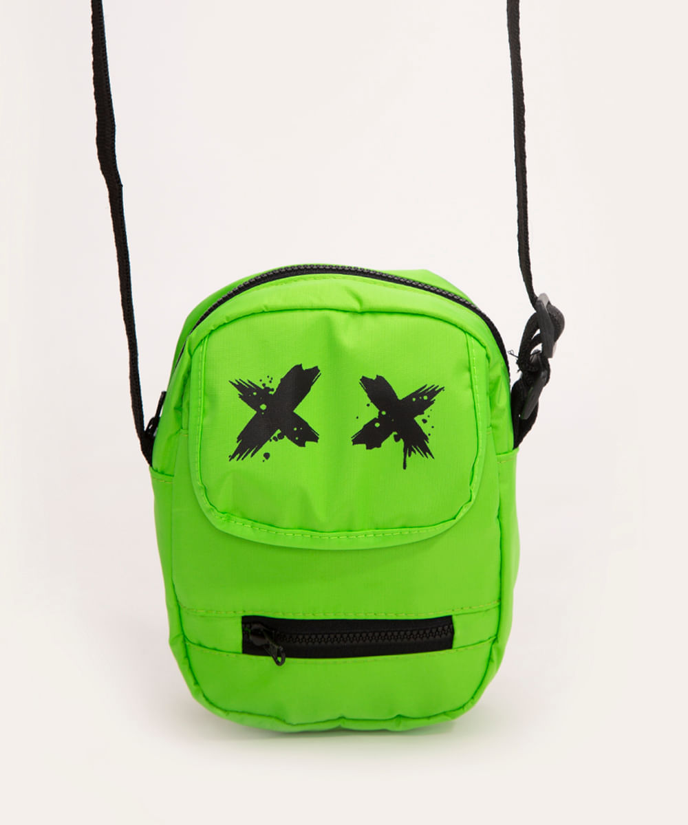 bolsa infantil shoulder verde