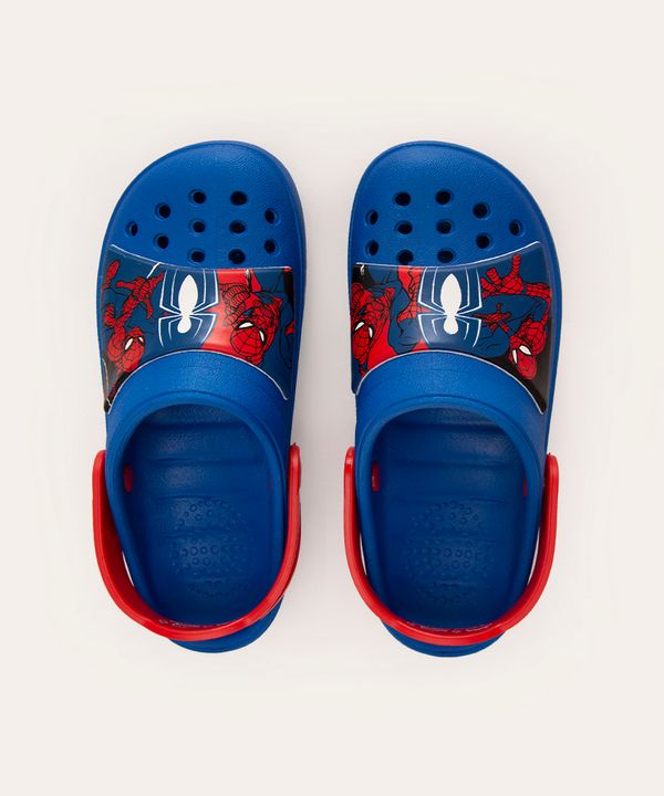 babuche infantil homem aranha azul 31