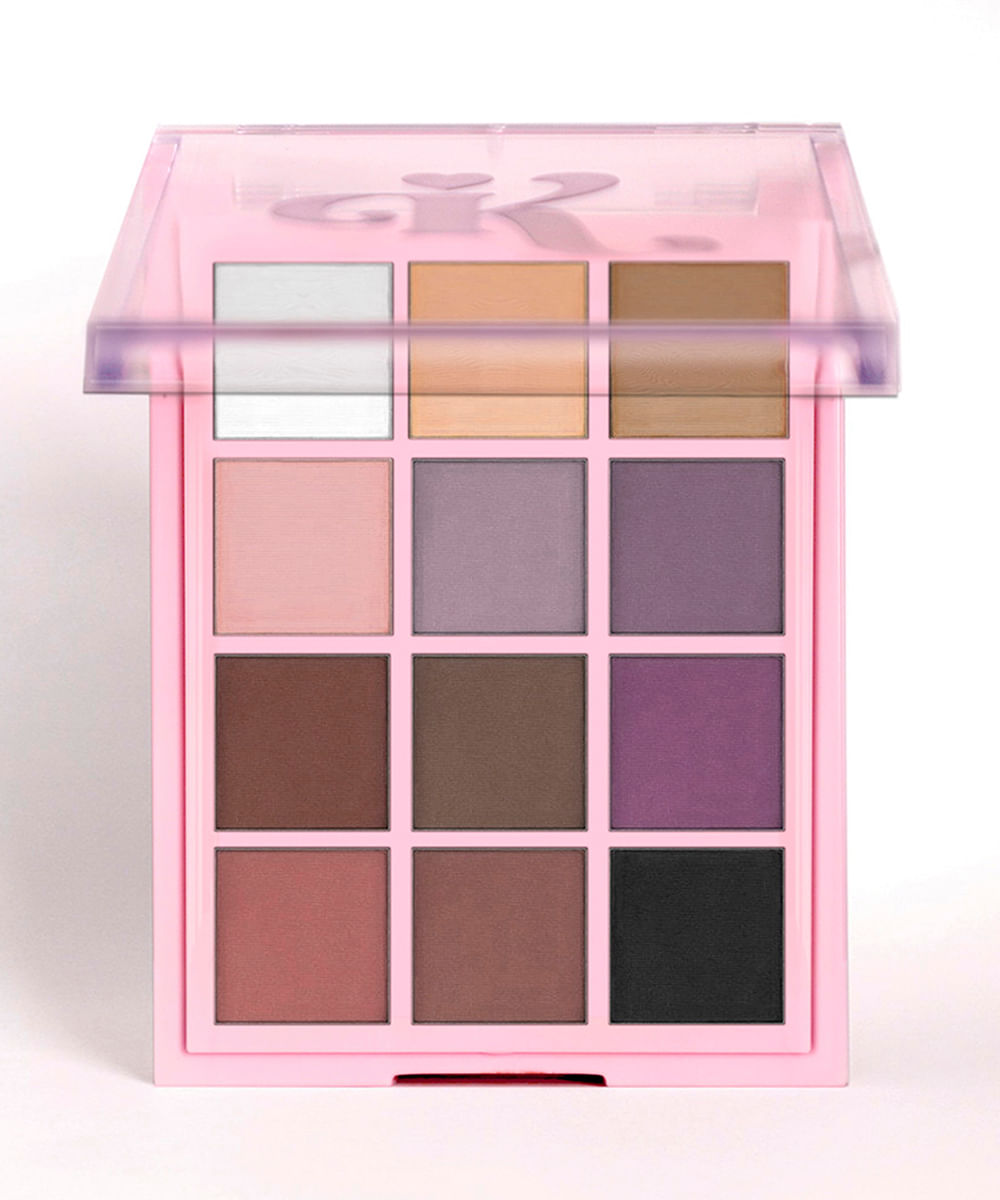 paleta sombras 12 cores genese by karen bachini único