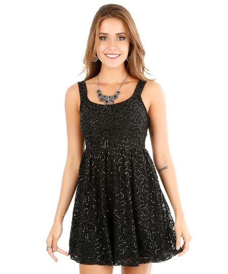 Vestido-em-Renda-com-Paetes-Preto-8067977-Preto_1