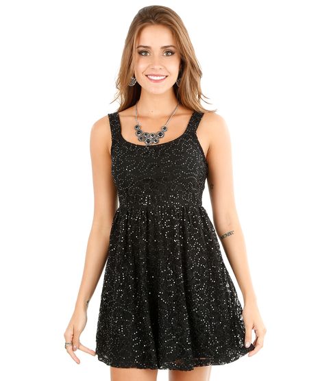 Vestido-em-Renda-com-Paetes-Preto-8067977-Preto_1