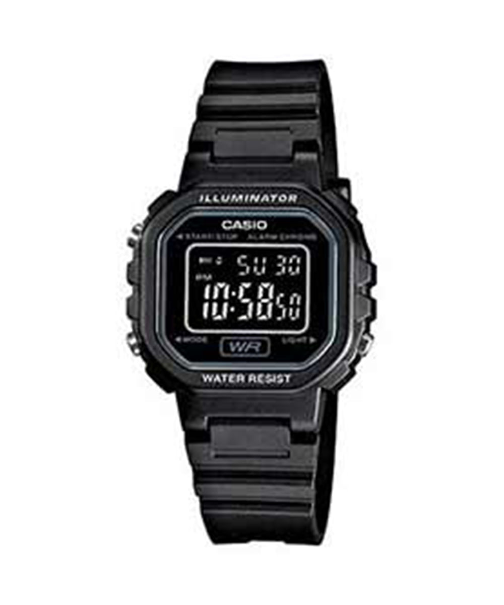 Relógio Unissex Casio Standard Digital LA-20WH-1BDF Preto