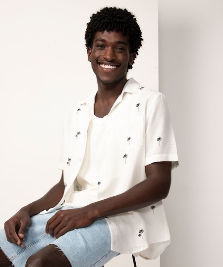 camisa-de-algodao-manga-curta-coqueiros-com-bolso-branco-1030995-Branco_1 camisa-de-algodao-manga-curta-coqueiros-com-bolso-branco-1030995-Branco_1