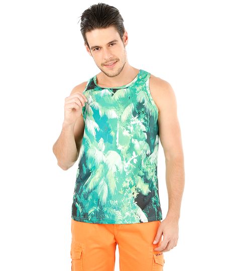 Regata-Blue-Man-Folhagem-Verde-8186595-Verde_1 Regata-Blue-Man-Folhagem-Verde-8186595-Verde_1