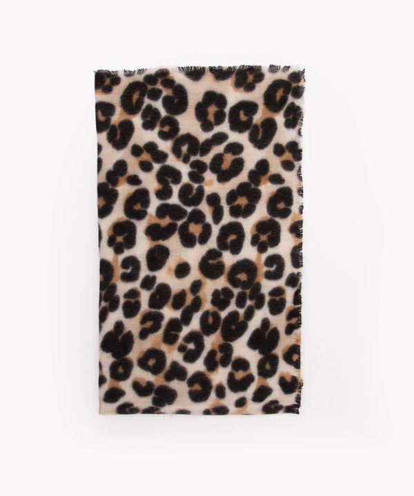 cachecol animal print multicor Único