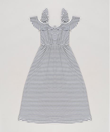 Vestido-Longo-Infantil-Open-Shoulder-Listrado-com-Babados-Off-White-9304648-Off_White_1