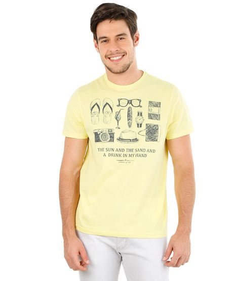 Camiseta--The-sun-and-the-sand-----Amarela-8192331-Amarelo_1