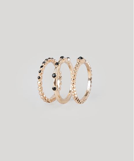 Kit-de-3-Aneis-Femininos-Dourado-9261718-Dourado_1