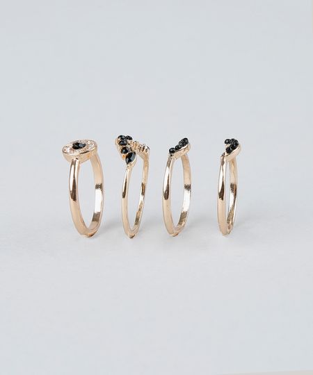 Kit-de-4-Aneis-Femininos-Dourado-9261723-Dourado_1
