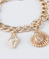 Pulseira-Feminina-com-Pingentes-Dourado-9261839-Dourado_3