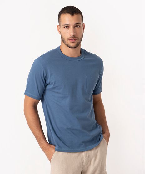 camiseta-de-algodao-com-bolso-azul-medio-1044787-Azul_Medio_1