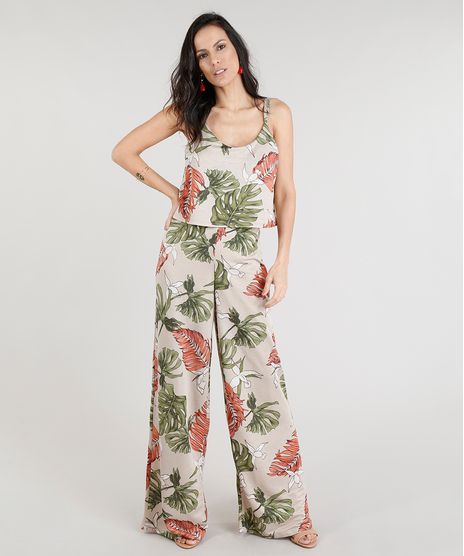 Macacao-Longo-Feminino-Estampado-Floral-Kaki-9305370-Kaki_1