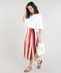 Saia-Midi-Feminina-com-Fendas-e-Faixa-para-Amarrar-Listrada-Rose-9190788-Rose_3