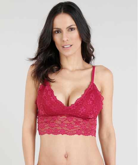Sutia-Cropped-com-Bojo-Removivel-em-Renda-Floral-Vinho-9125035-Vinho_1