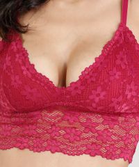 Sutia-Cropped-com-Bojo-Removivel-em-Renda-Floral-Vinho-9125035-Vinho_4