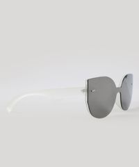 Oculos-de-Sol-Redondo-Feminino-Oneself-Branco-9395274-Branco_3