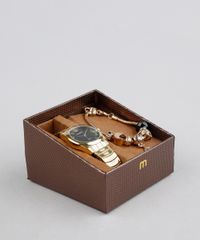 Kit-de-Relogio-Analogico-Mondaine-Feminino---Pulseira---53631LPMVDE1K1-Dourado-9377306-Dourado_1